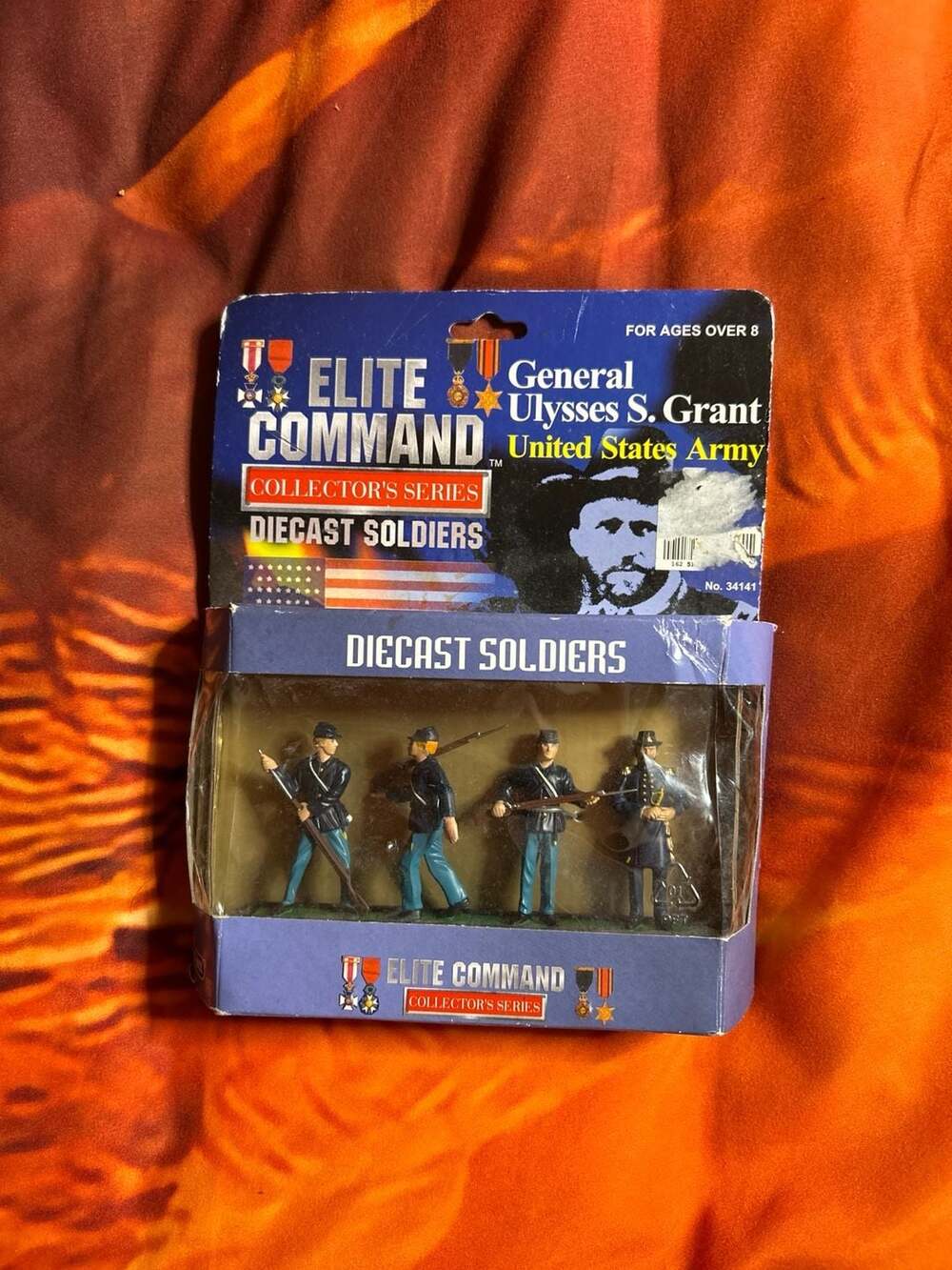 Elite Command Collector's Series Diecast Soldiers General Ulysses S. Grant Set